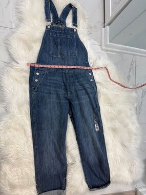 GAP Dark Blue Denim Overalls Jumpsuit
